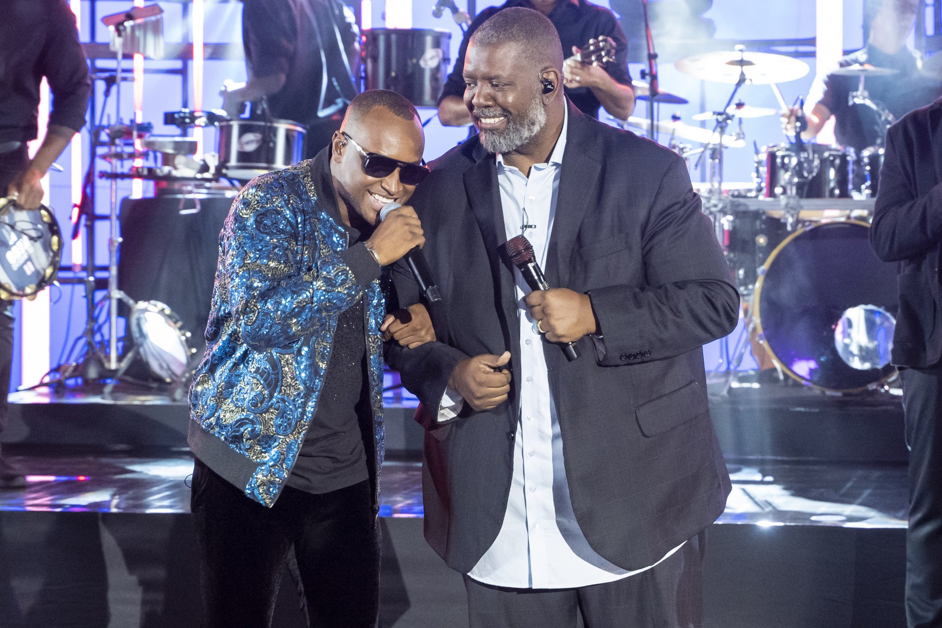 Thiaguinho e Péricles - Mauricio Fidalgo/ TV Globo