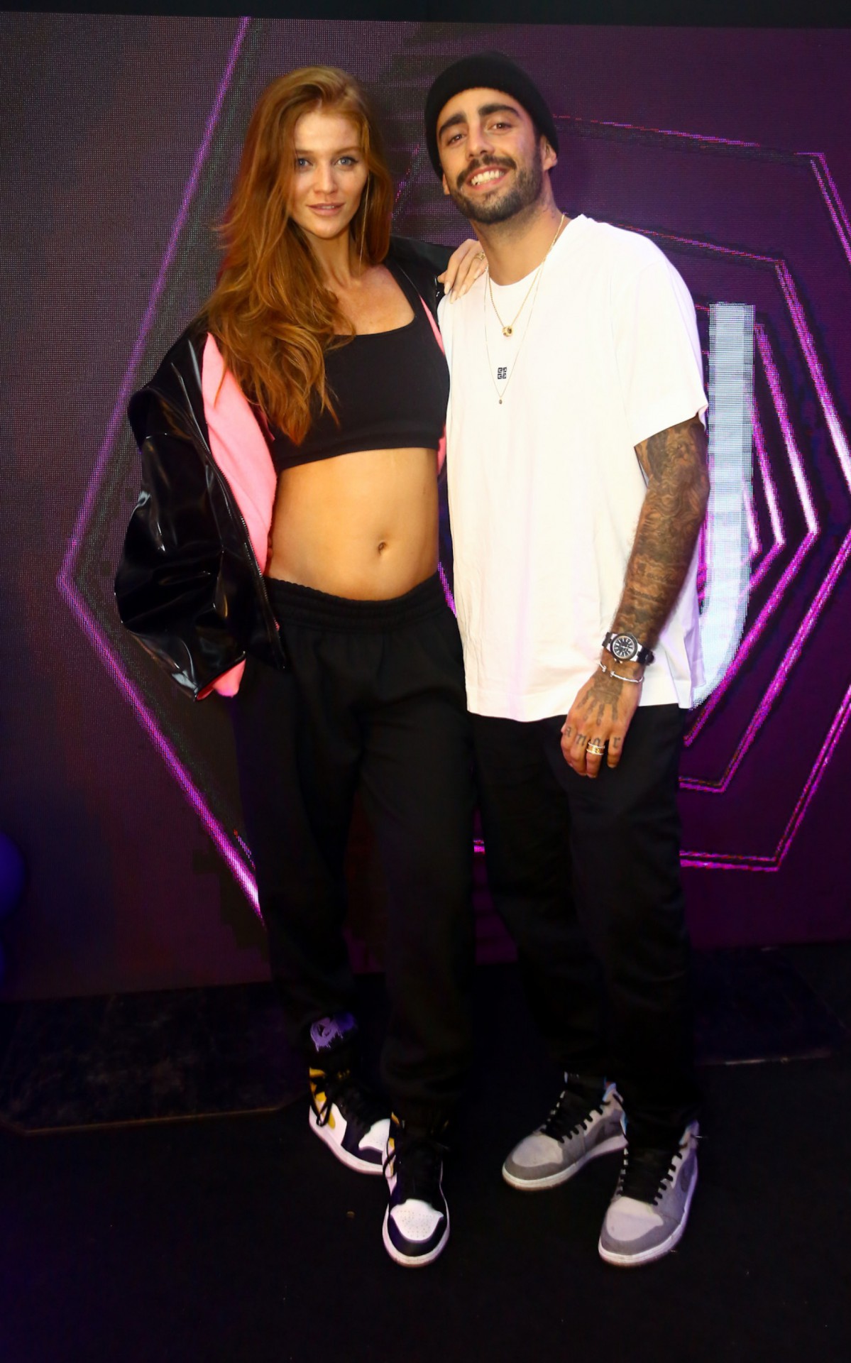 Cintia Dicker e Pedro Scooby