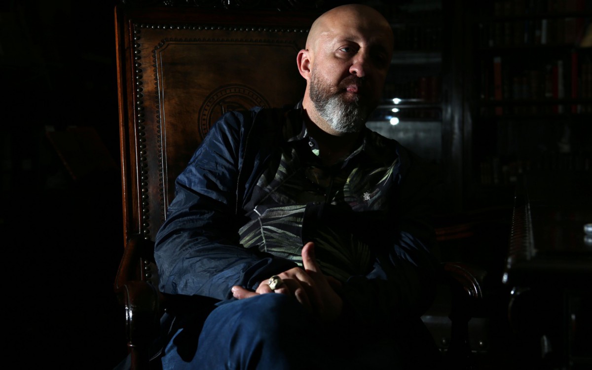 Rio,10/08/2022- CENTRO, Centro Cultural Banco do Brasil, Materia Especial, Fabricio Carpinejar escritor e poeta .Foto: Cleber Mendes/Ag&ecirc;ncia O Dia      