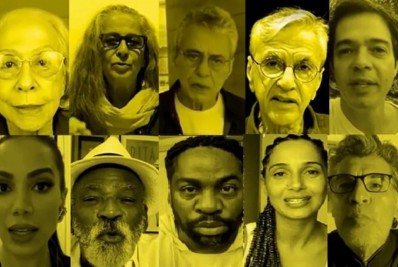 Em vídeo, Anitta, Caetano Veloso e Fernanda Montenegro leem carta pela democracia