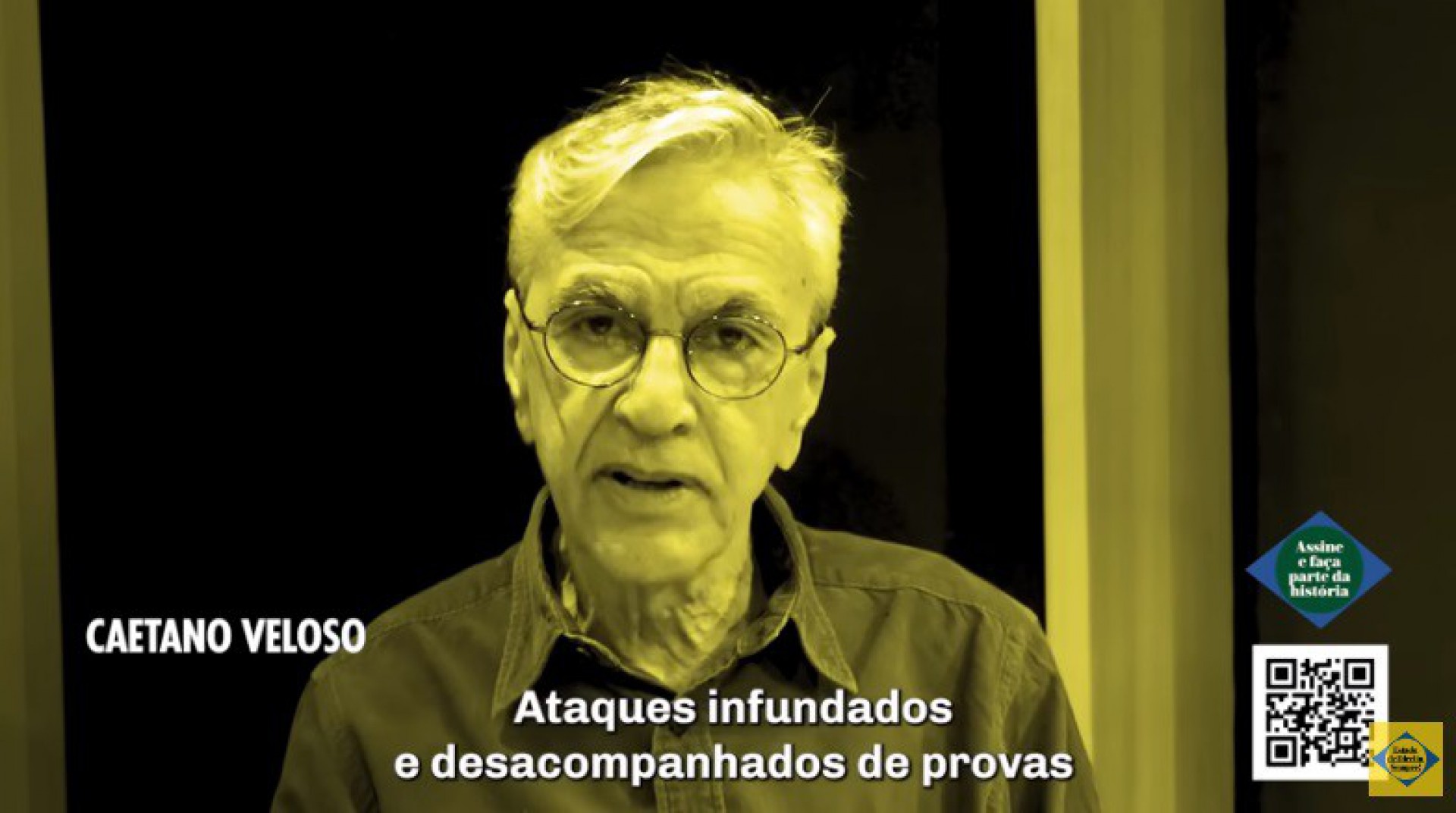Artistas leram Carta Pela Democracia  - Reprodução/Youtube