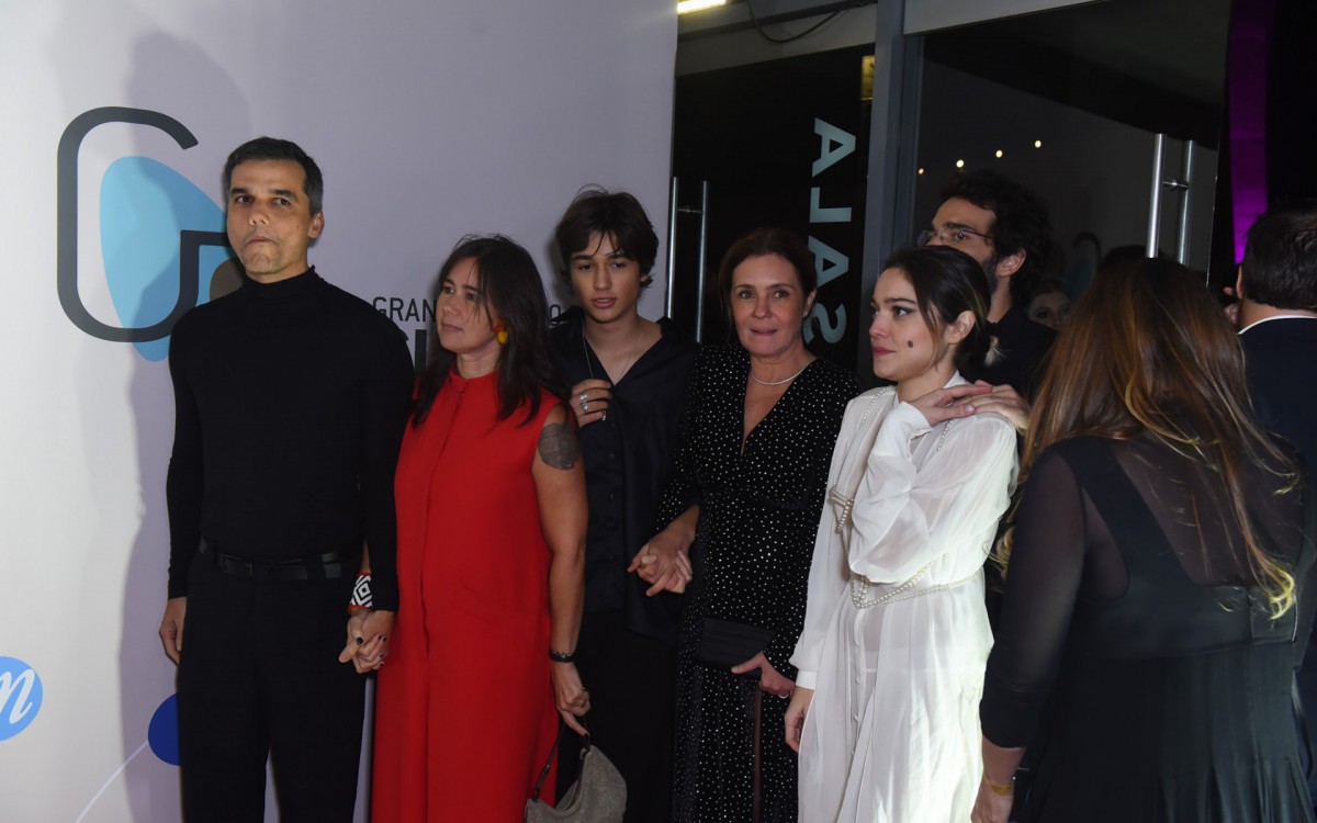 Famosos no Grande Pr&ecirc;mio do Cinema Brasileiro