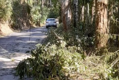 Ciclone extratropical provoca ventos de 100km/h em Itatiaia
