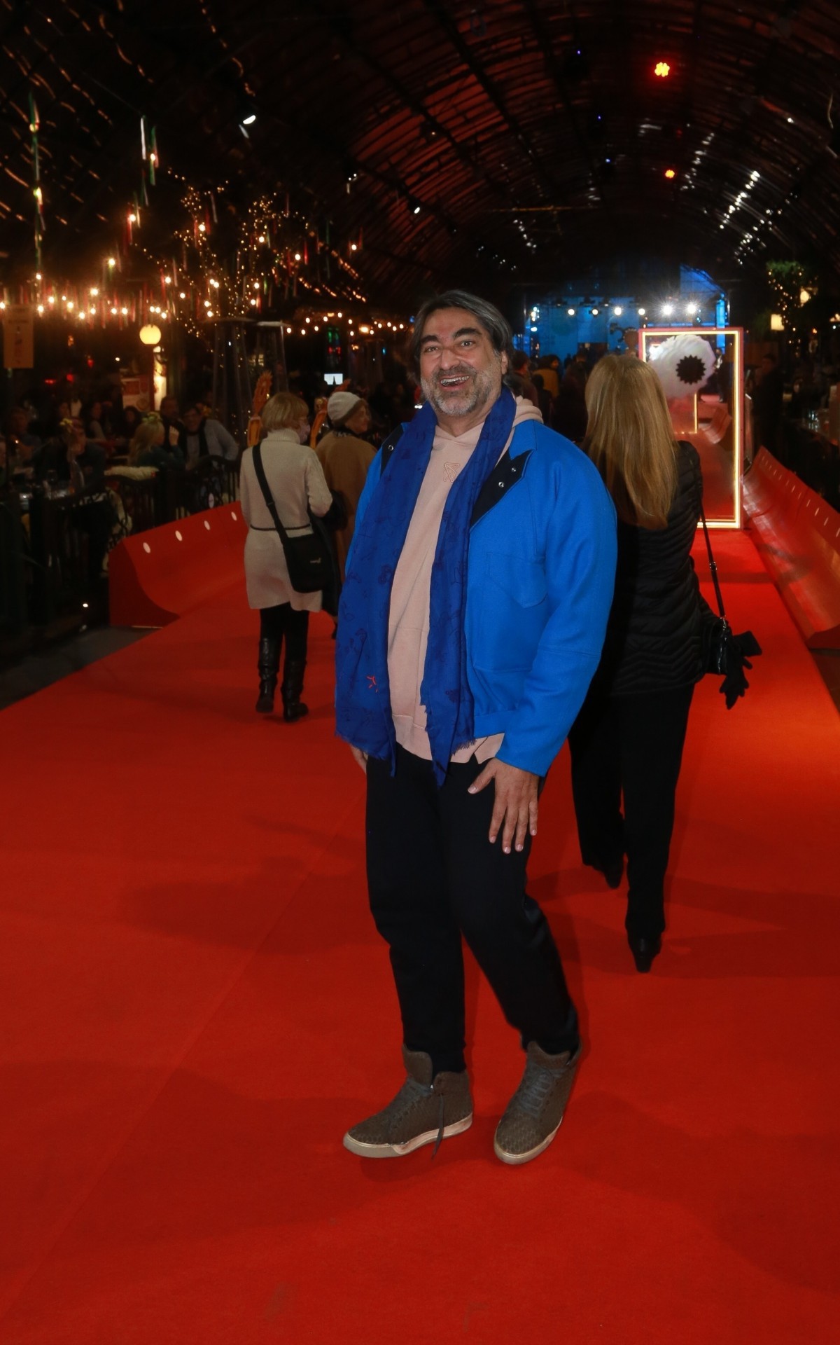 Zeca Camargo no Festival de Gramado, nesta sexta-feira