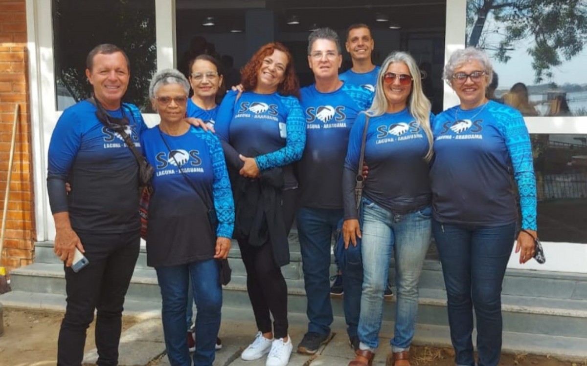 Representantes do SOS Laguna estiveram presentes na audi&ecirc;ncia