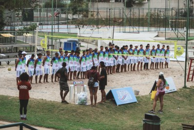 1ª Etapa do Circuito Buziano de Futvôlei agita a praça do Inefi no fim de semana