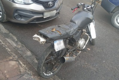 Moto com chassi adulterado é flagrada em Volta Redonda