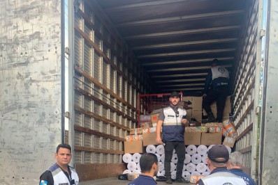 Operação Foco apreende mais de 600 pares de tênis falsificados