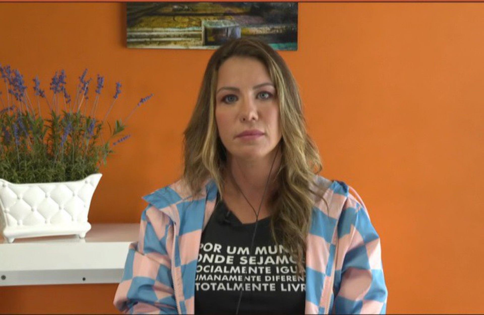 Bárbara Coelho no 'Encontro' - Reprodução da TV Globo