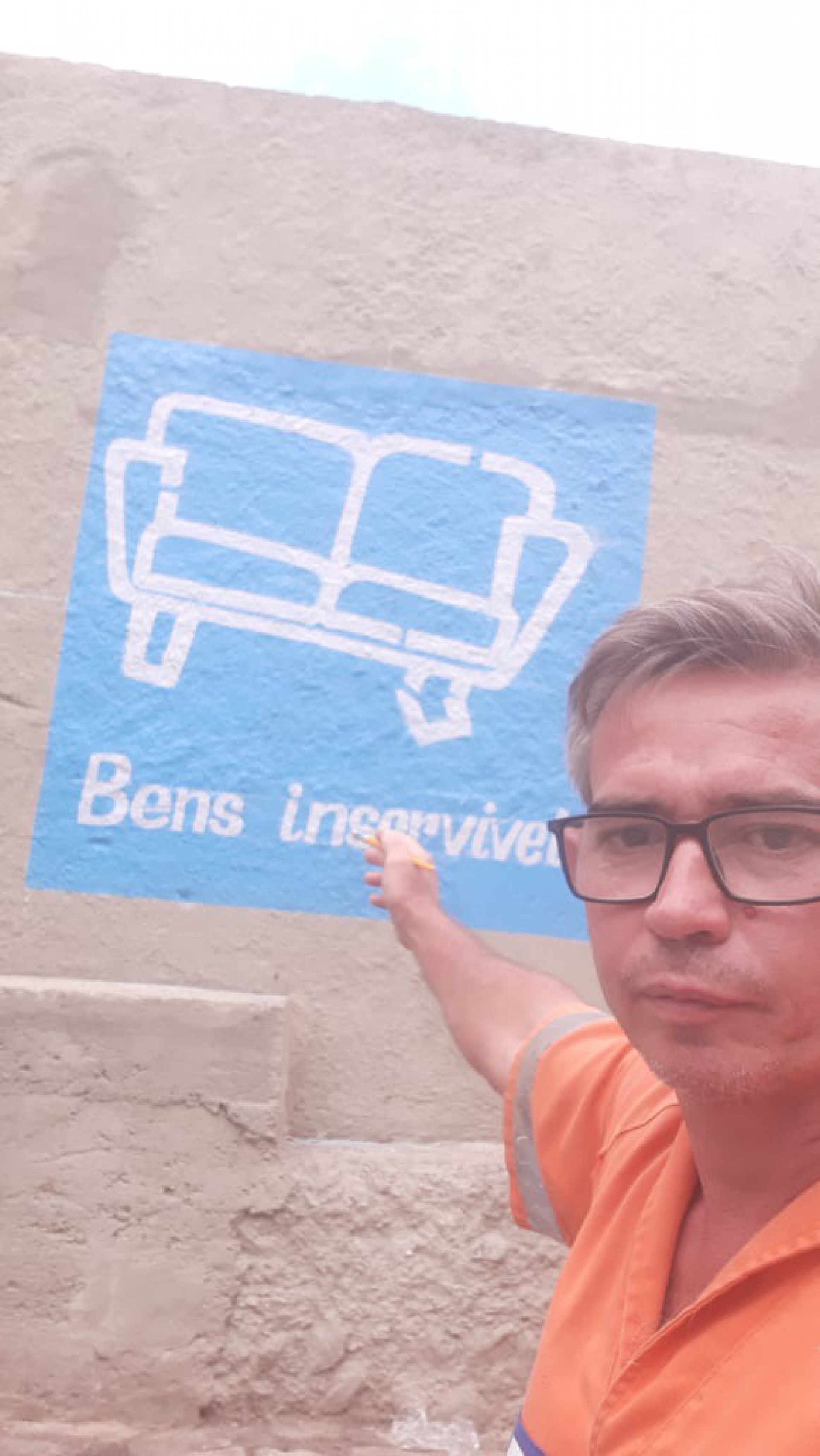 Comlurb ecoponto na comunidade da Mineira - Divulgação 