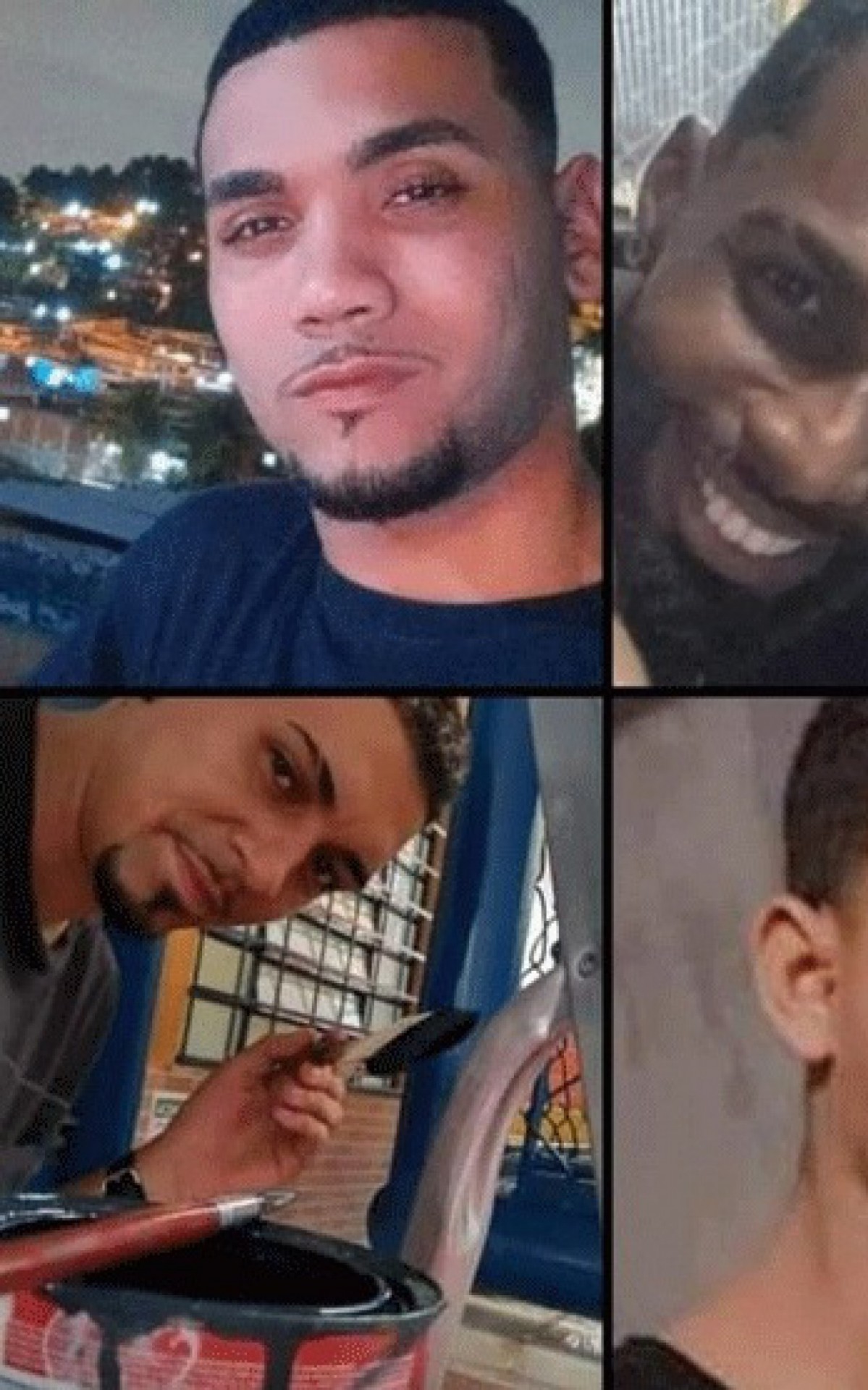 Quatro jovens estão desaparecidos desde o fim da tarde de sexta-feira (12), em Nova Iguaçu - Reprodução/Redes sociais