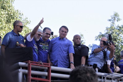 Ao lado de Cláudio Castro e Malafaia, Bolsonaro diz que quer entregar País melhor