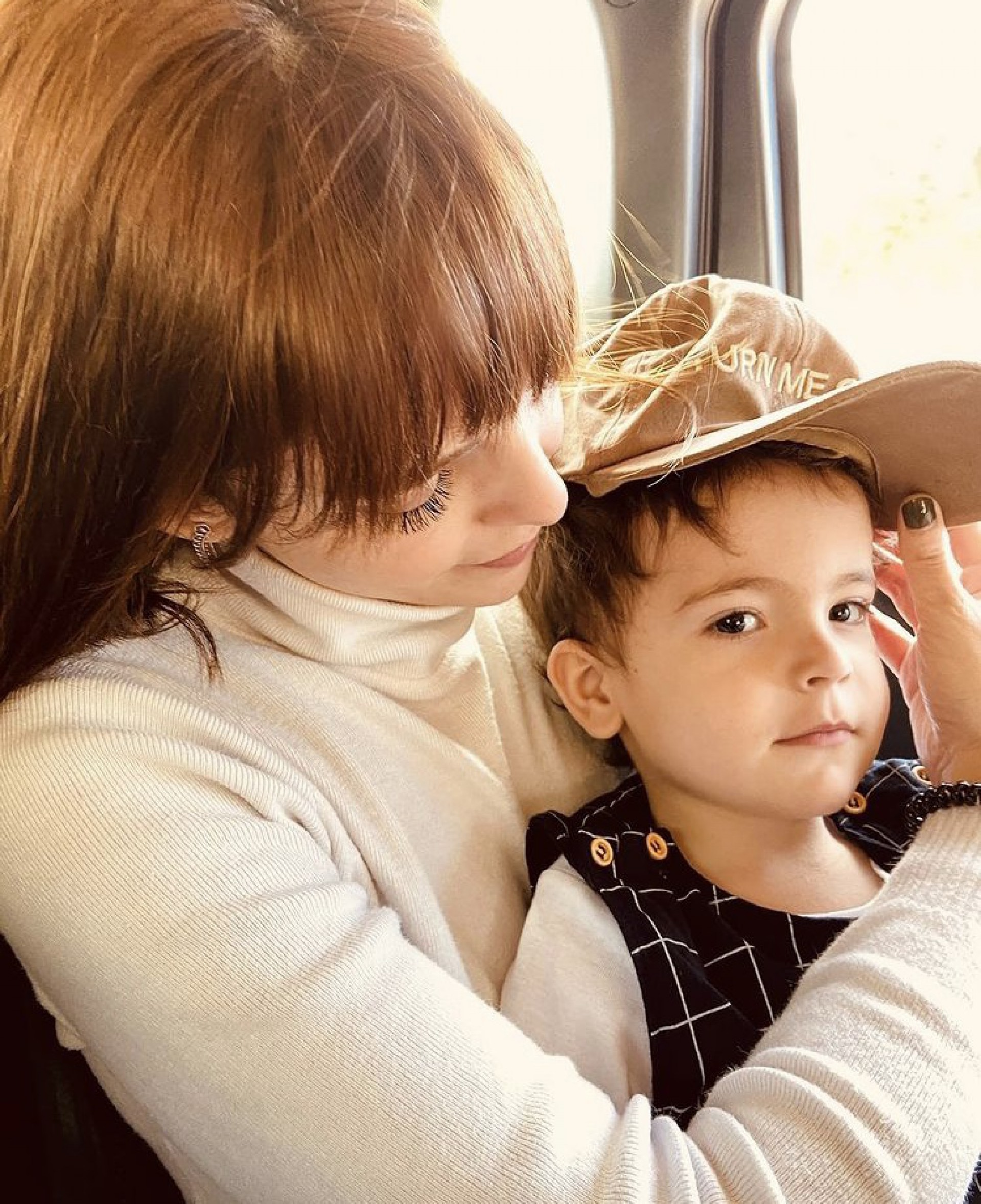 Titi Müller e o filho, Benjamin - Reprodução / Instagram