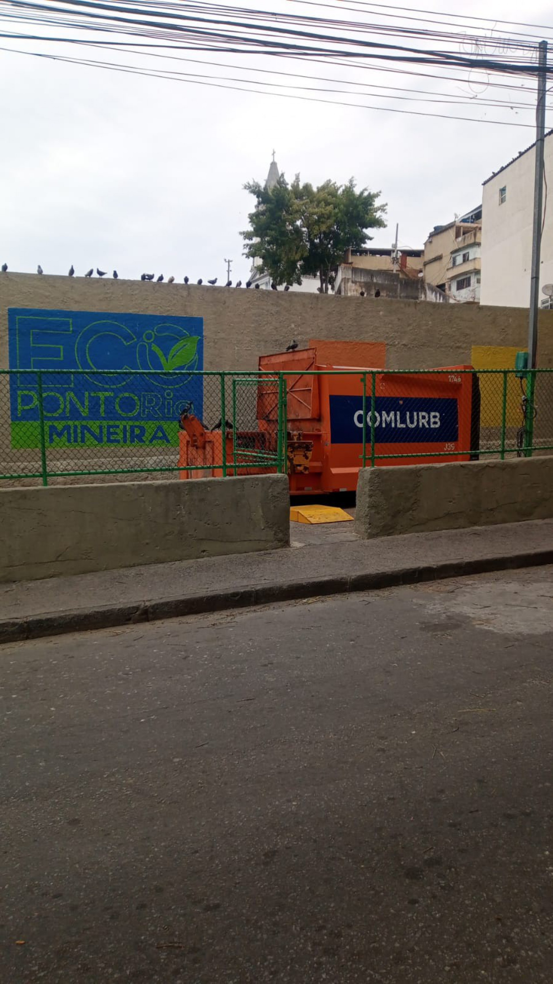Comlurb vai inaugurar, nesta segunda (15), o ecoponto na Comunidade da Mineira - Divulgação