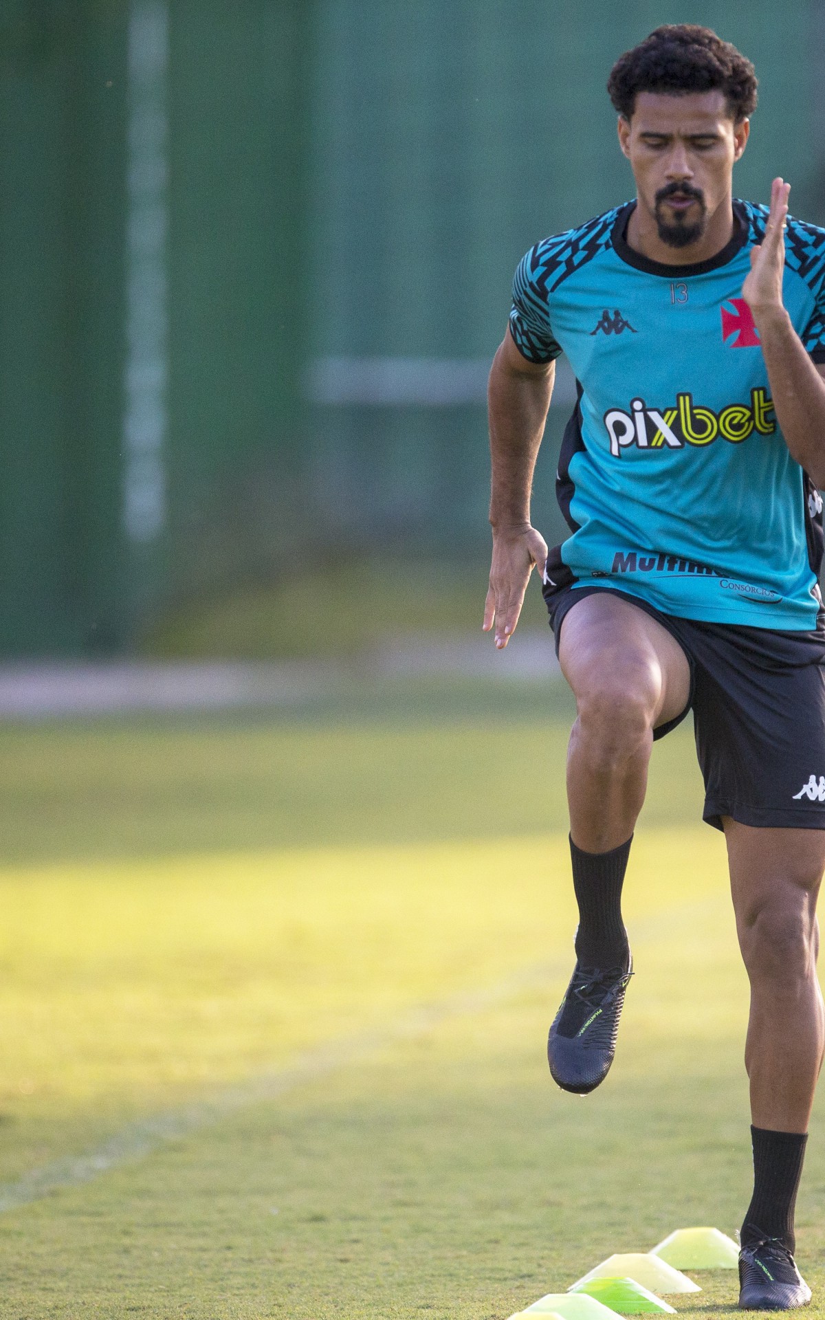 Gabriel Dias no treino do elenco de futebol profissional do Club de Regatas Vasco da Gama no CT Moacyr Barbosa em 07 de julho de 2022. Foto: Daniel RAMALHO/CRVG - Daniel RAMALHO/CRVG