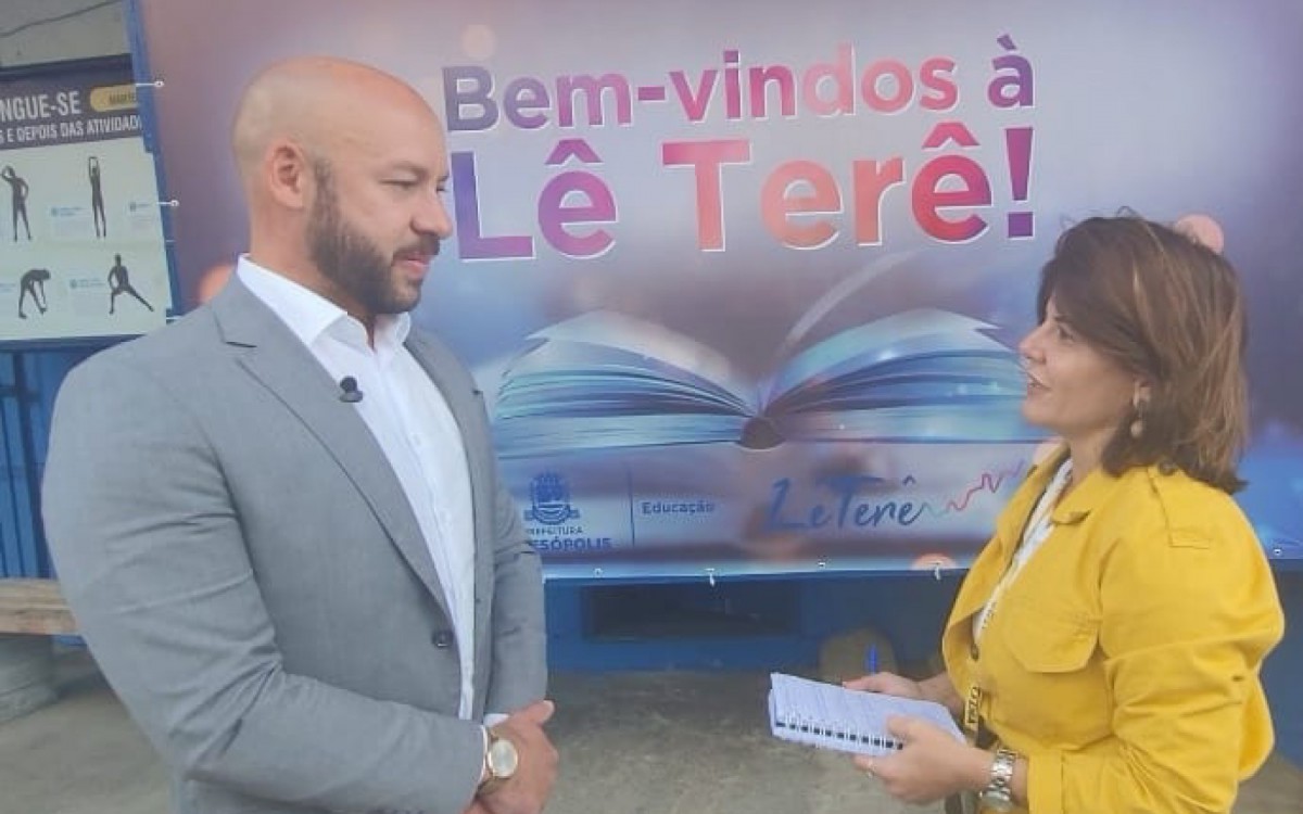 Prefeito Vinicius Claussen fala ao O DIA sobre a Primeira Feira Liter&aacute;ria de Teres&oacute;polis