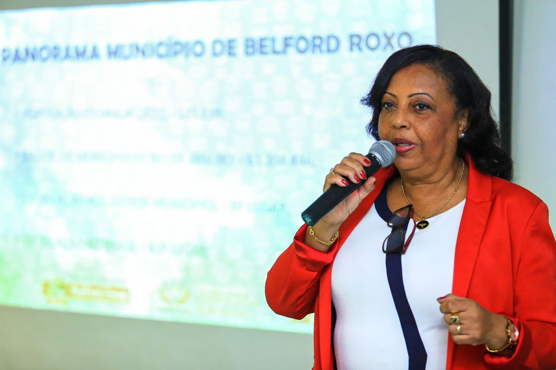 Rosangela Pedra explicou que esse &eacute; o primeiro semin&aacute;rio do programa e tem o objetivo de mostrar o trabalho realizado desde 2019 - Rafael Barreto / PMBR