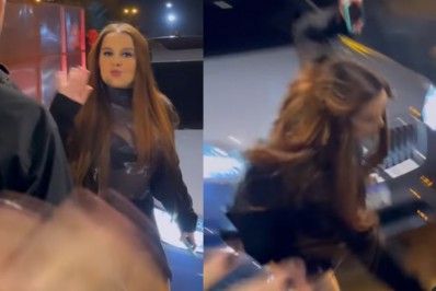 'A vida tentando me derrubar', afirma Maiara após quase levar um tombo 