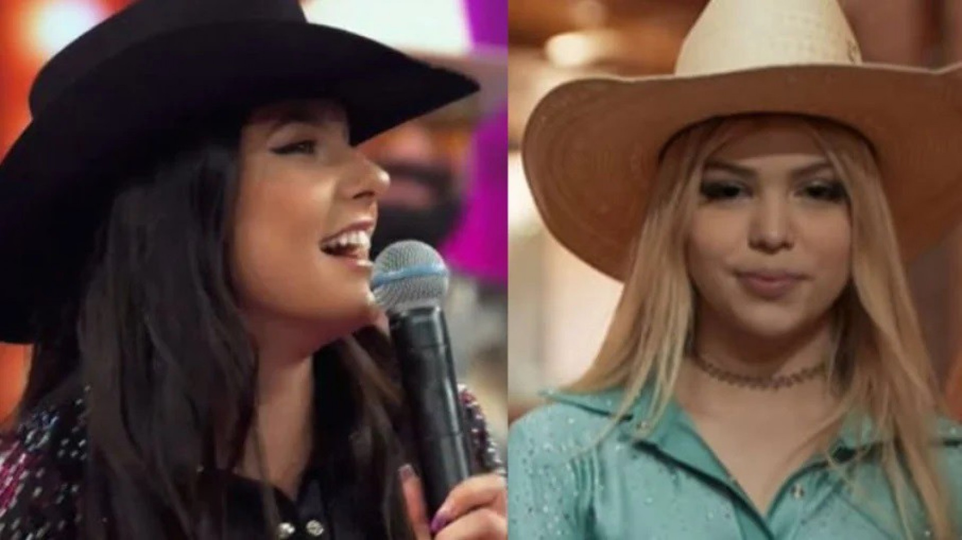 Melody não participou da apresentação de sua parceria musical no 'Caldeirão' - Reprodução