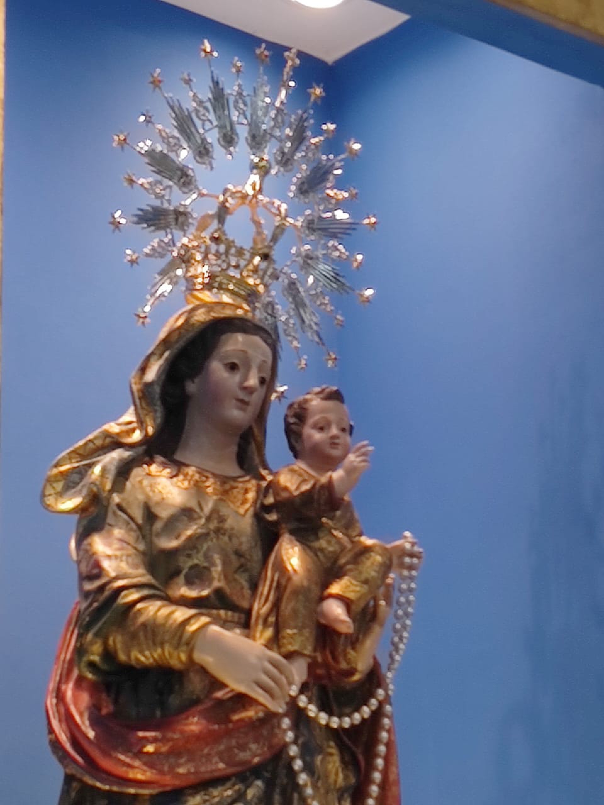 Veja os detalhes da nova coroa da padroeira que foi colocada no dia 4 de agosto