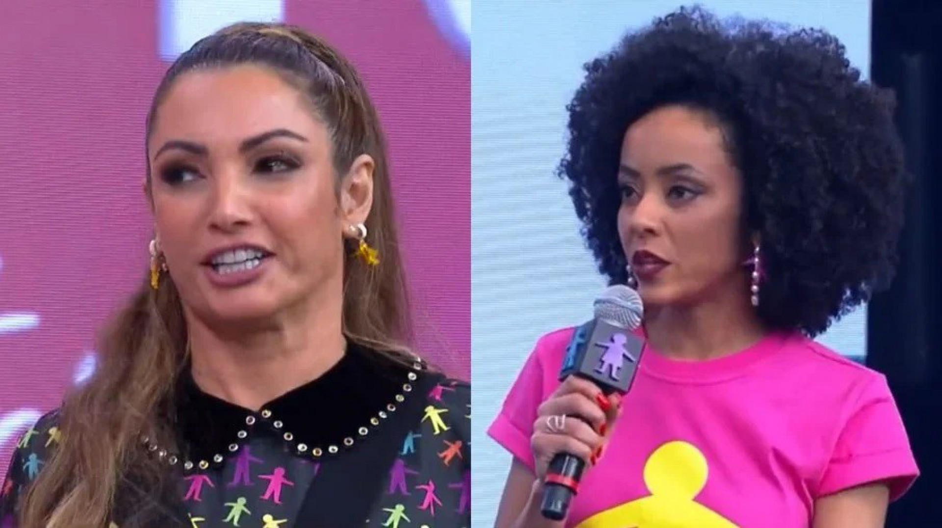 Patrícia Poeta corta Valéria Almeida e recebe críticas - Reprodução