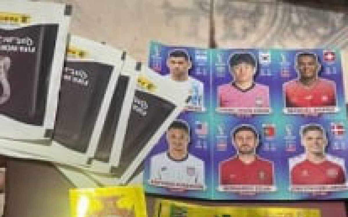 Figurinhas do &aacute;lbum da Copa de 2022
