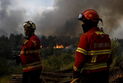 Cheiro e fumaça de incêndios florestais em Portugal chegam a Madri