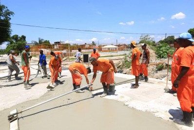 Belford Roxo: Prefeitura lança obras de saneamento e pavimentação no Recantus/Babi (17/08)