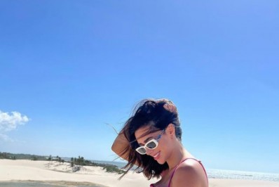 Após término com Neymar, Bruna Biancardi posa de biquíni e recebe elogios