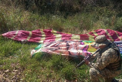 Polícia ambiental apreende balão de 12 metros