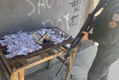 Traficante de drogas é preso na comunidade da Chatuba, em Mesquita