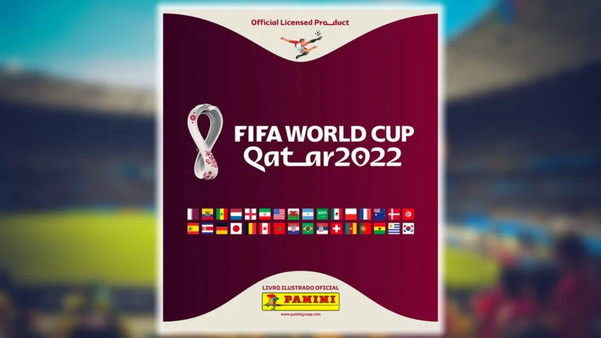 Álbum da Copa do Mundo 2022 terá figurinhas com imagens em