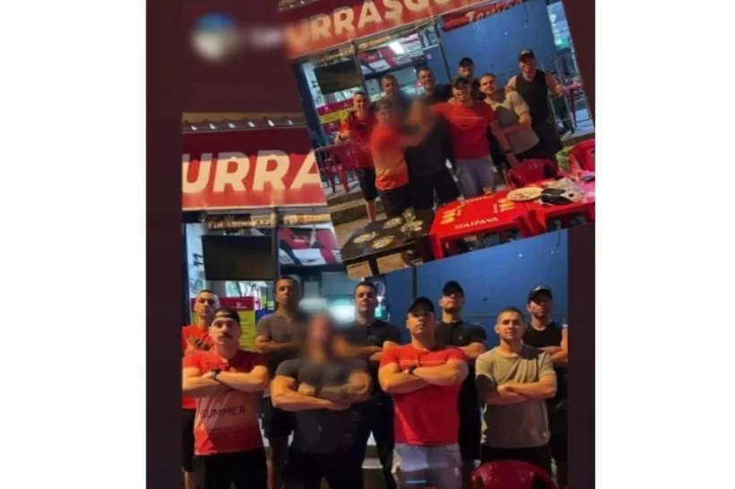 Policial que causou acidente estava em bar horas antes, mostra registro em rede social