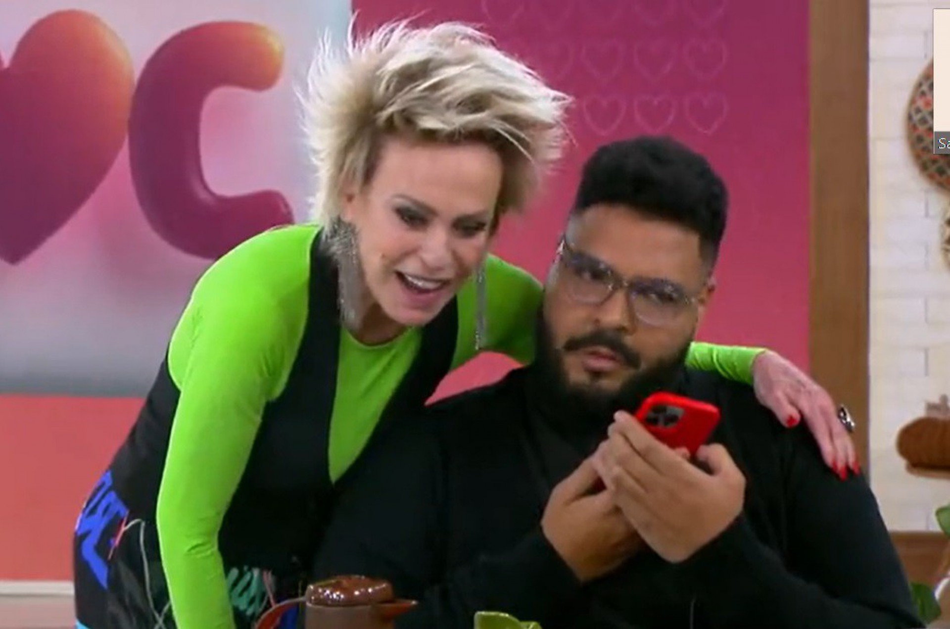 Paulo Vieira entrega conselhos da mãe no 'Mais Você' - Reprodução da TV Globo