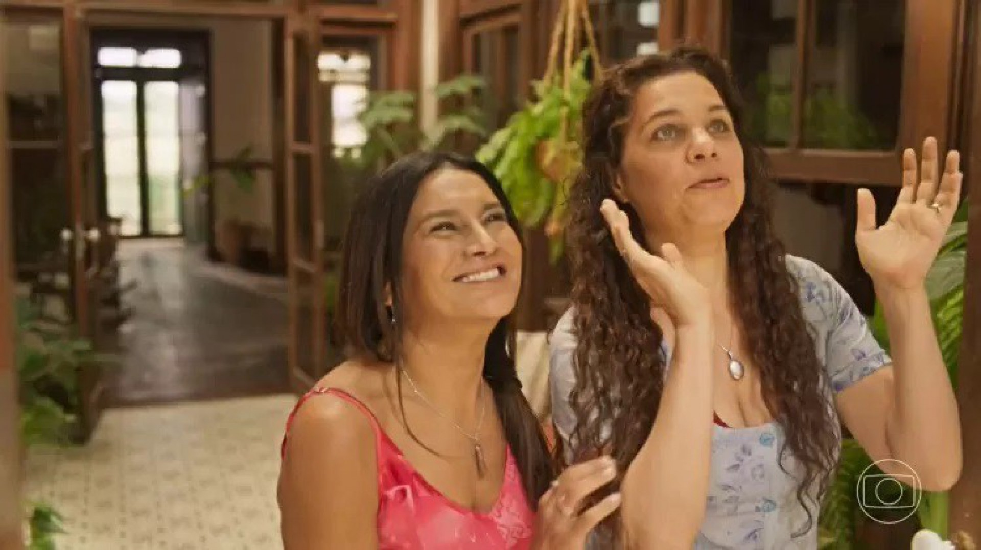 Filó e Maria Bruaca  - Reprodução/Globo 