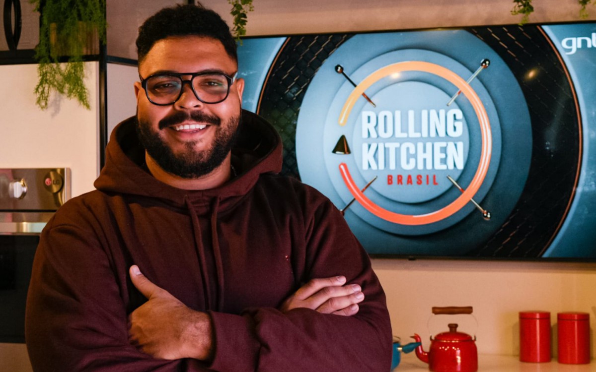 Paulo Vieira comanda a segunda temporada do 'Rolling Kitchen Brasil' no GNT - Divulgação / GNT