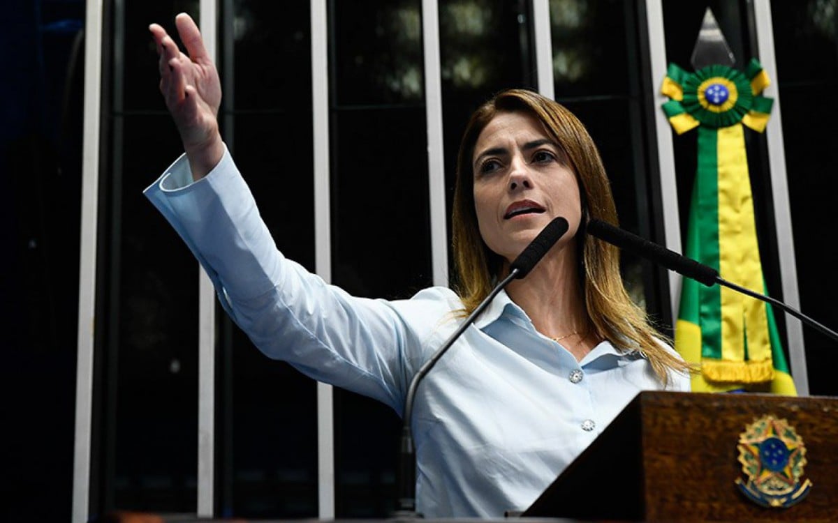 Soraya Thronicke &eacute; candidata &agrave; presid&ecirc;ncia da Rep&uacute;blica pelo Uni&atilde;o Brasil - Ag&ecirc;ncia Senado