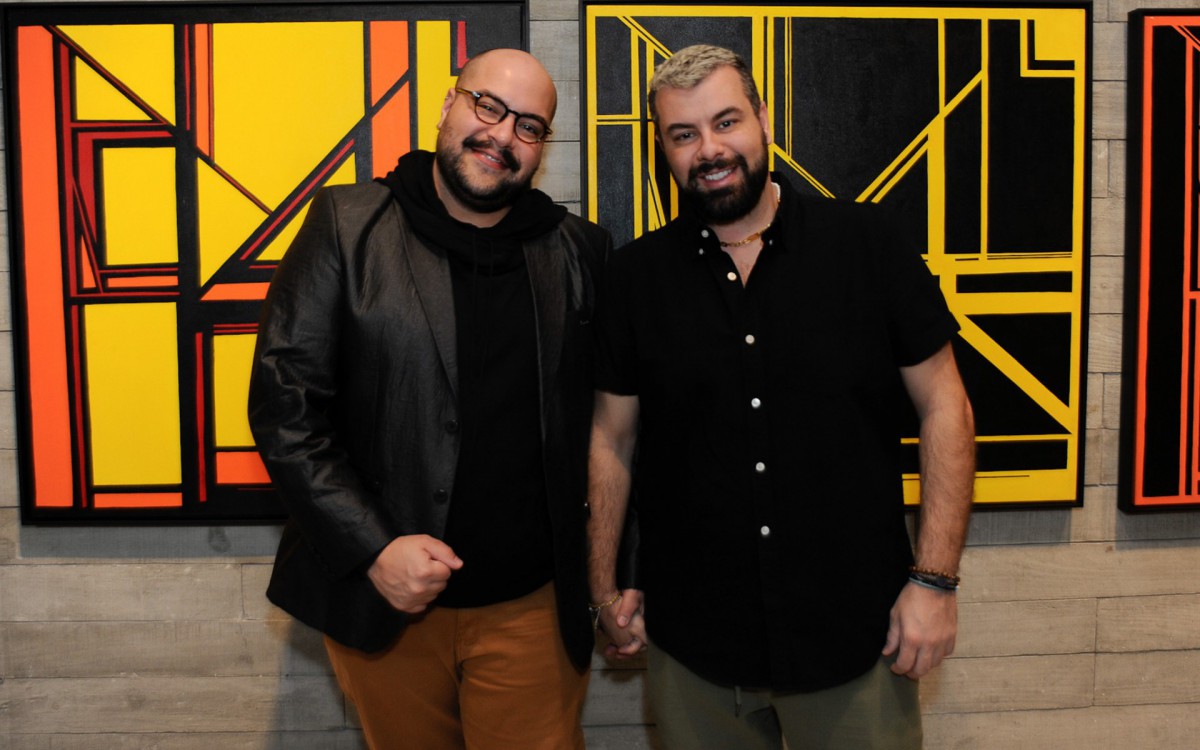 Tiago Abravanel e o marido, Fernando Poli