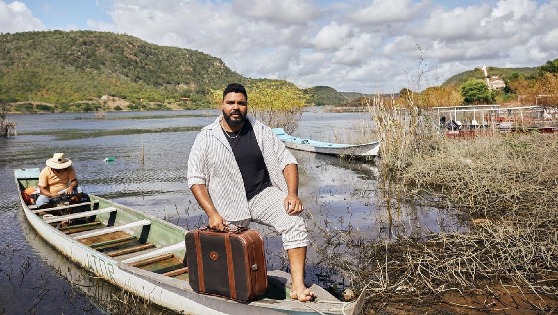Paulo Vieira no programa 'Avisa Lá Que Eu Vou' - Reprodução Internet