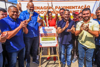 Prefeito visita o Babi e anuncia várias obras em Belford Roxo