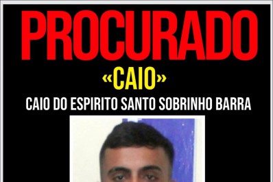 Disque Denúncia divulga cartaz para conseguir informações sobre suspeito de mandar matar homem em Angra dos Reis