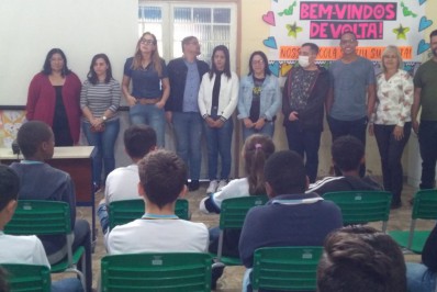 Guarda Municipal realiza instrução para estudantes de Barra Mansa