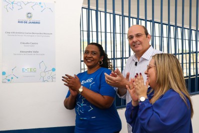 Seeduc entrega novo Ciep E-Tec, na Zona Norte