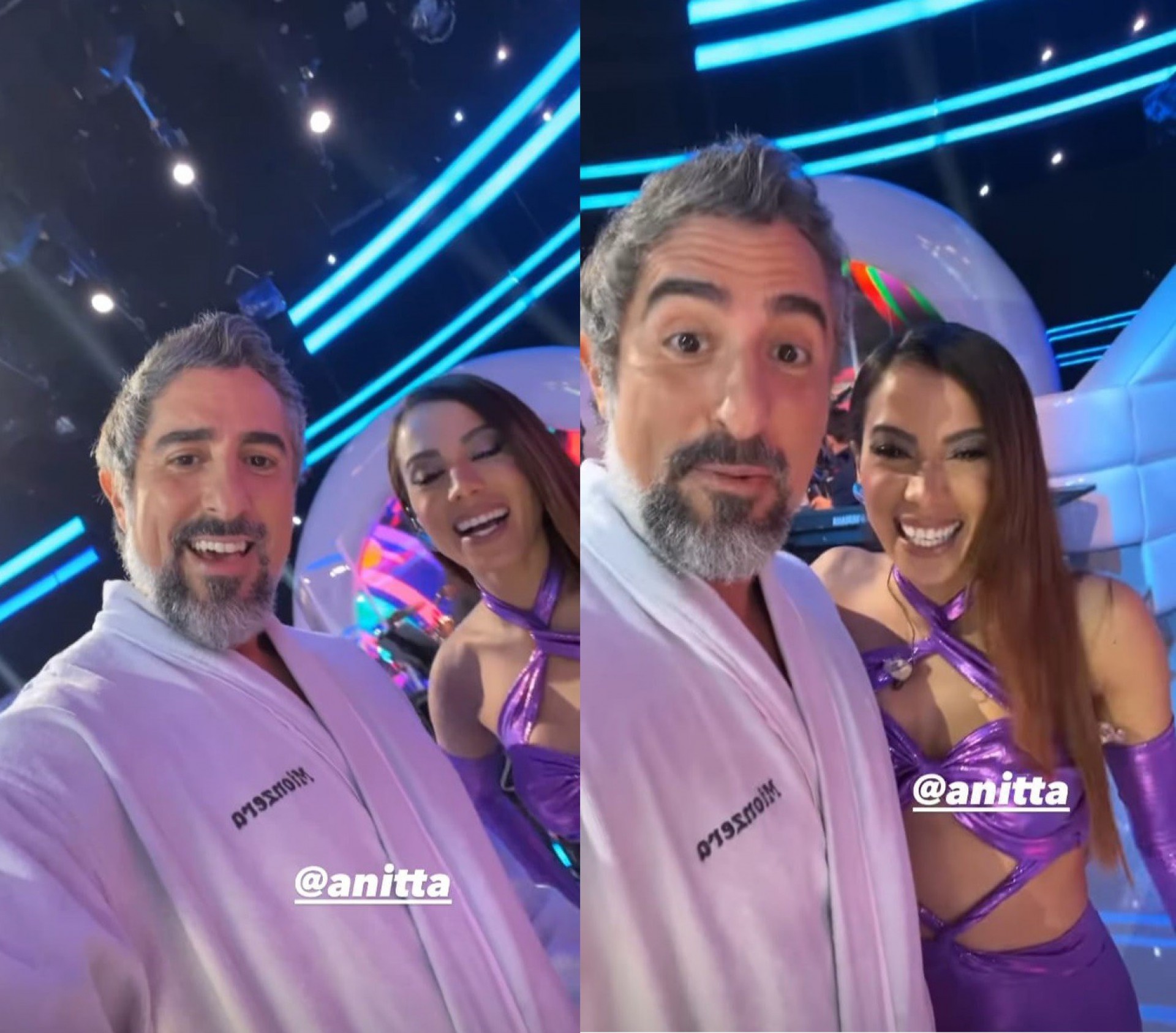Anitta gravou o 'Caldeirão com Mion' - Reprodução/Instagram 