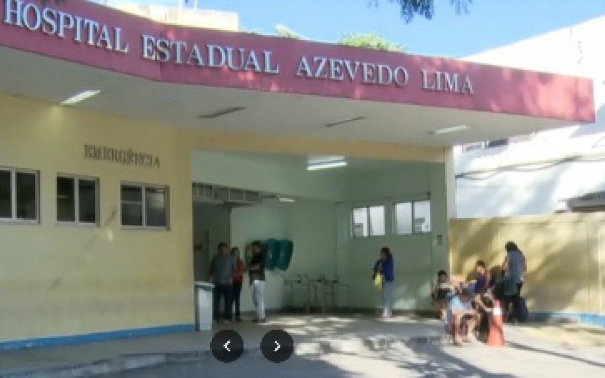 Suspeitos foram socorridos no Hospital Estadual Azevedo Lima (HEAL) 