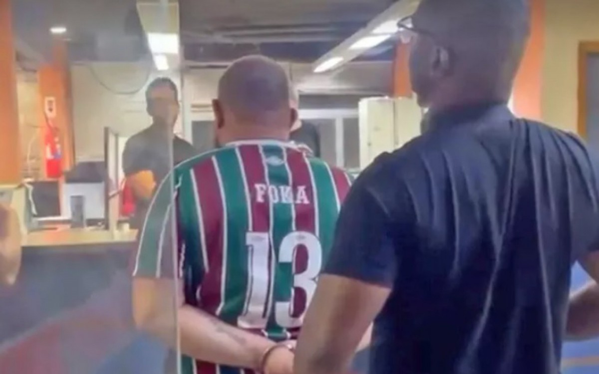 'Foca' foi preso durante partida do Fluminense e Fortaleza no Maracanã