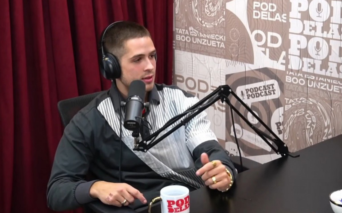João Guilherme no 'PodDelas' - Reprodução de vídeo