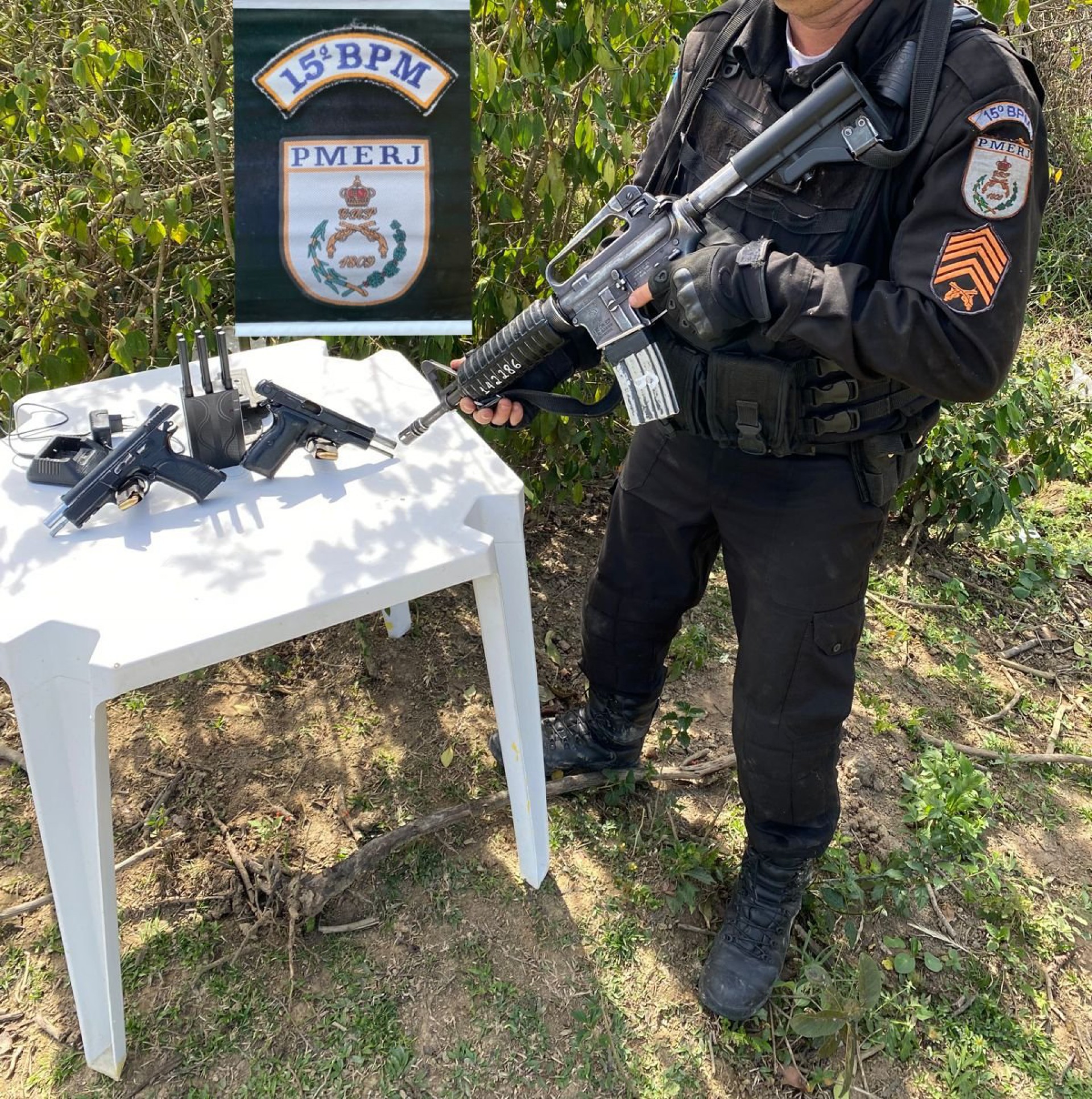 Na favela do Vai Quem Quer, sete traficantes foram presos e um outro acabou morrendo