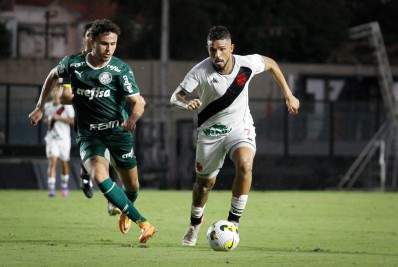 Nos pênaltis, Vasco perde para o Palmeiras e está eliminado do Campeonato Brasileiro Sub-20