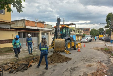 Em Mesquita, moradores da Rua Suzana têm abastecimento de água regularizado